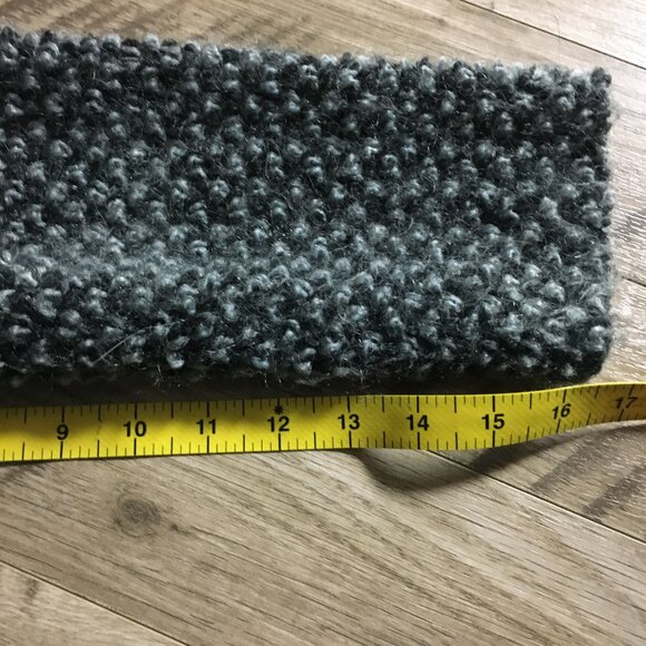 Alfred Dunner Black and White Cozy Mohair Blend Button Down Cardigan - Picture 15 of 15